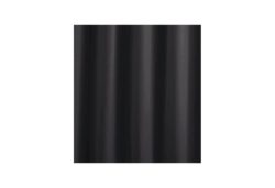 ColourMatch - Plain Shower Curtain - Jet Black